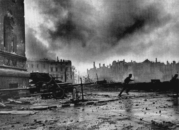 Район Тиргартен, Берлин. Апрель 1945 года